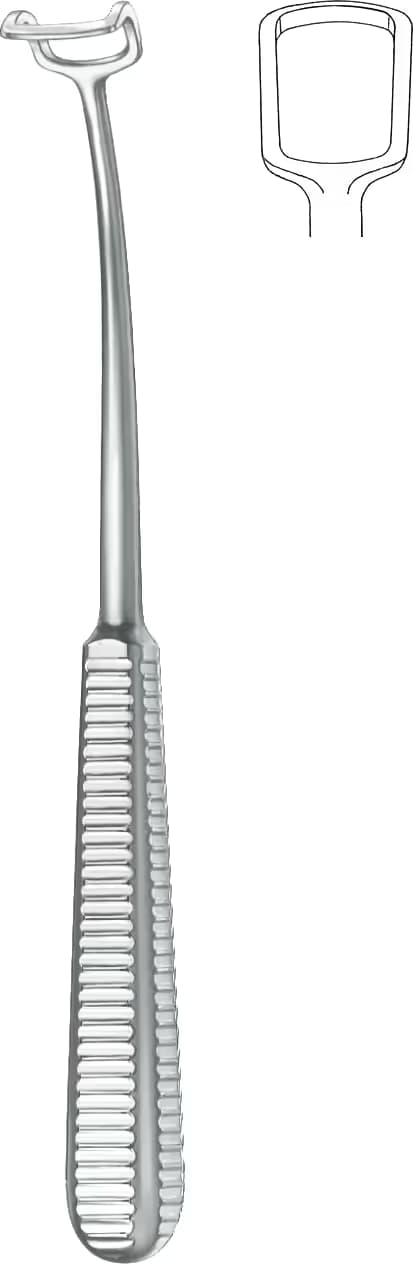 BECKMANN NEGUS ADENOID KÜRET 21,5CM FIG.1