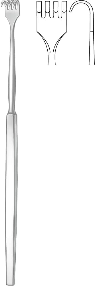 KANCA 16,5CM 4DISLI KÜNT
