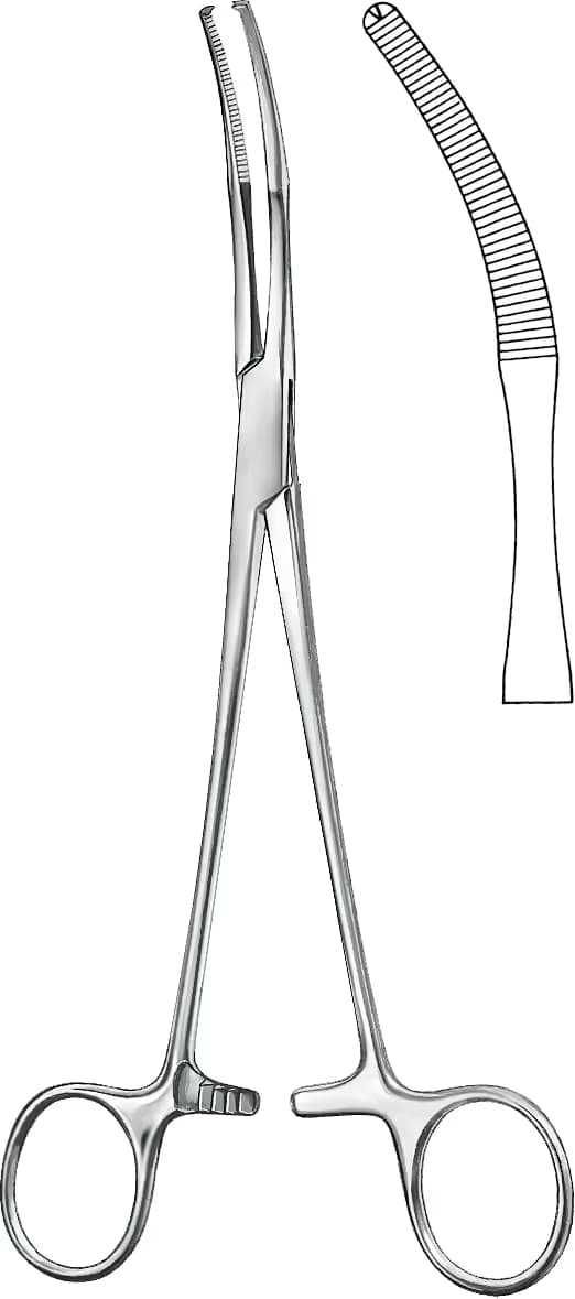 PERİTON KLEMP MIKULICZ 1X2 DISLI 20,5CM