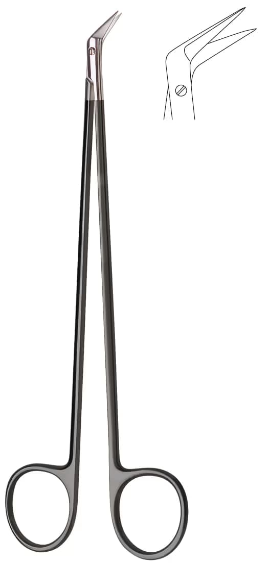 MAKAS DIETRICH TIRTIKLI AĞIZ 18,5CM 10MM 60DERECE