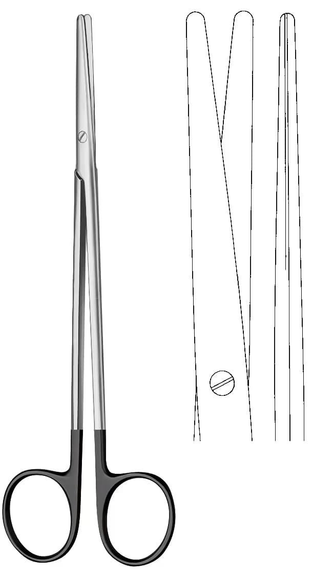 TC SUPERCUT MAKAS METZENBAUM 25cm DÜZ