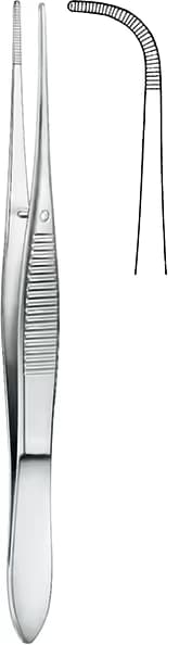 PENSET HASSAS 10CM DİŞSİZ EĞRİ