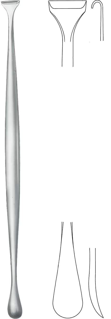 HURD TONSIL DİSEKTOR 10MM 21,5CM