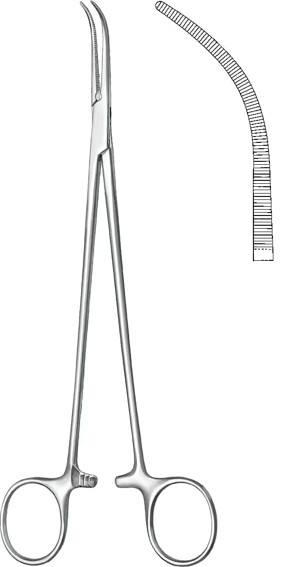 DİSEKSİYON KLEMP OVERHOLT-FINO FIG.3 22,5CM