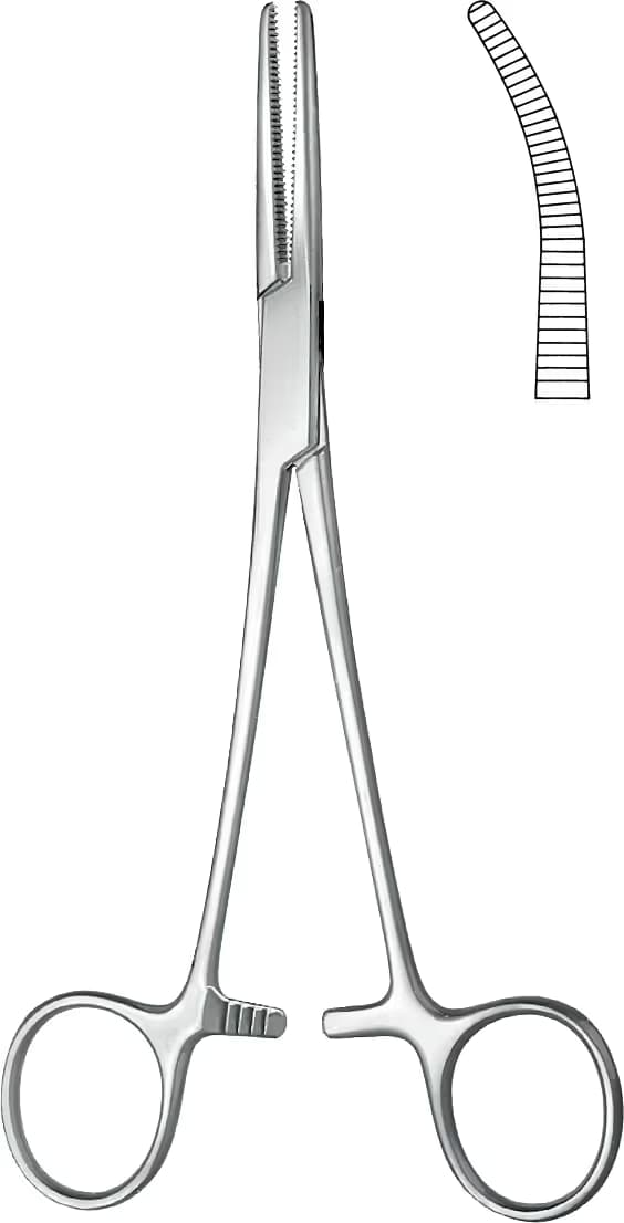 HEMOSTATİK KLEMP SPENCER WELS EGRI 15CM