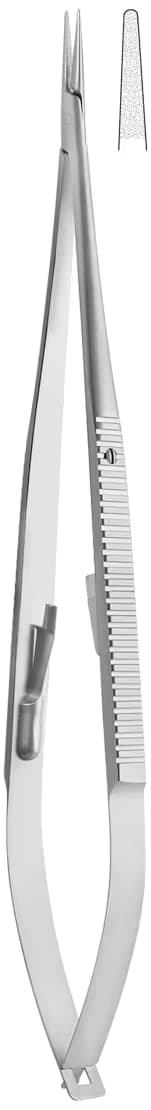 TC Portegü Mikro kilitli düz sap 1,2mm 21cm düz