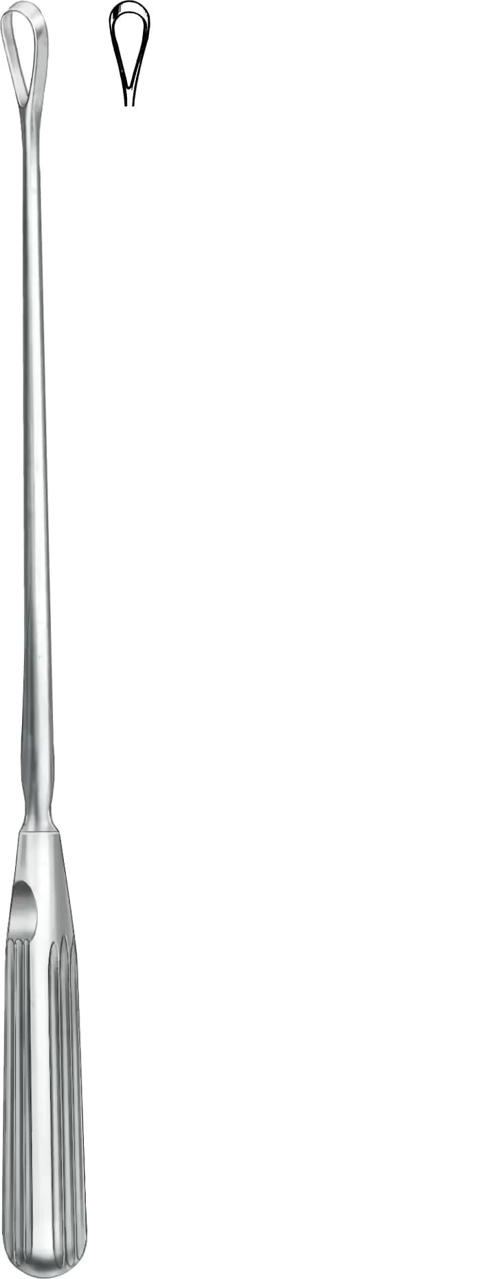 UTERIN KÜRET SIMS 25,5CM 5MM KESKİN