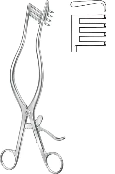 OTOMATIK EKARTOR ADSON 3X4 KÜNT 26CM