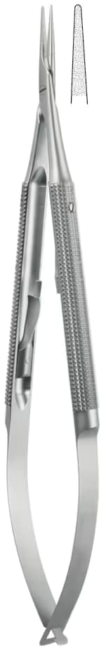 Portegü Mikro kilitli yuvarlak sap 0,80mm 23cm düz elmas püskürtme