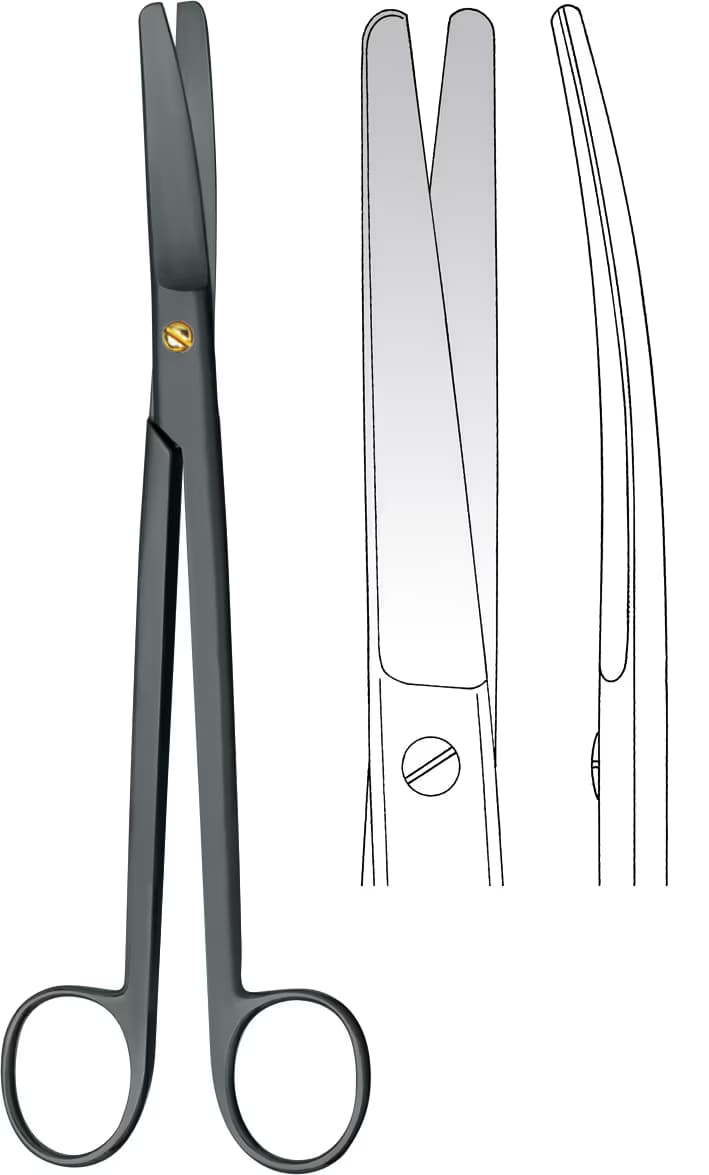 TC SERAMİK MAKAS SIMS 23CM EĞRİ