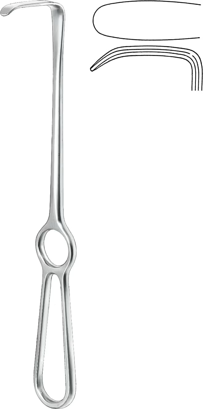 EKARTOR LANGENBECK 22CM 30X11MM