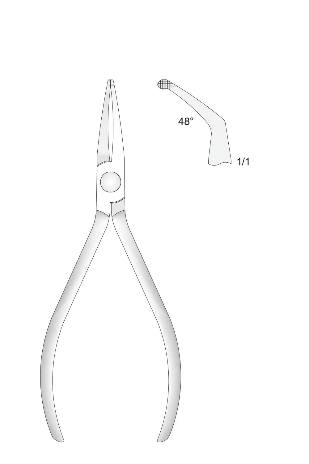 Evrensel Pense 145Mm, Eğri Büyük