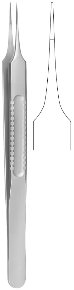 MİKRO PENSET LAZAR 15,5cm 0,8mm