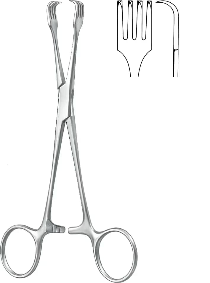 GUATR KLEMP BRAUN 15,5cm 4X4