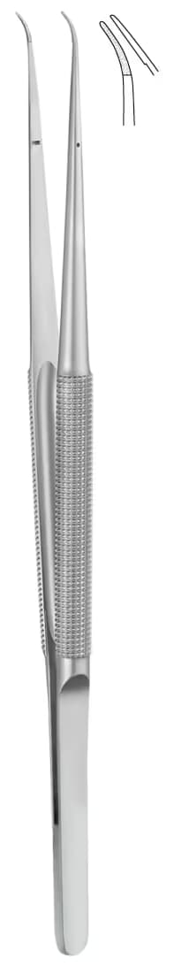 TC PENSET MİKRO YUVARLAK SAP PLATFORM TİP 18CM 6X0,4mm EĞRİ