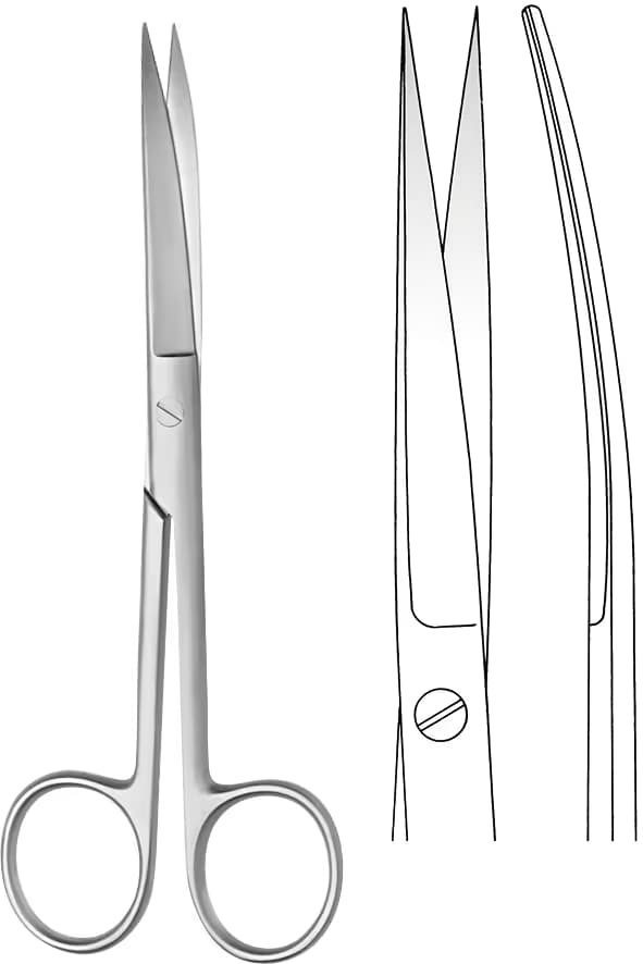MAKAS GRAZIL 130MM S/S EĞRİ