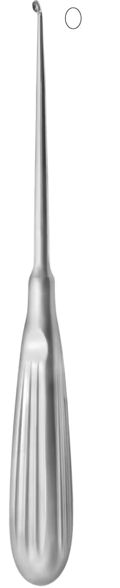 KEMIK KURETI DAUBENSPECK 20CM FIG.0000 2,8MM