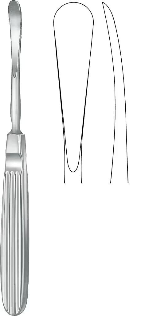 OBWEGESER PERIOST ELEVATOR 18cm 11mm