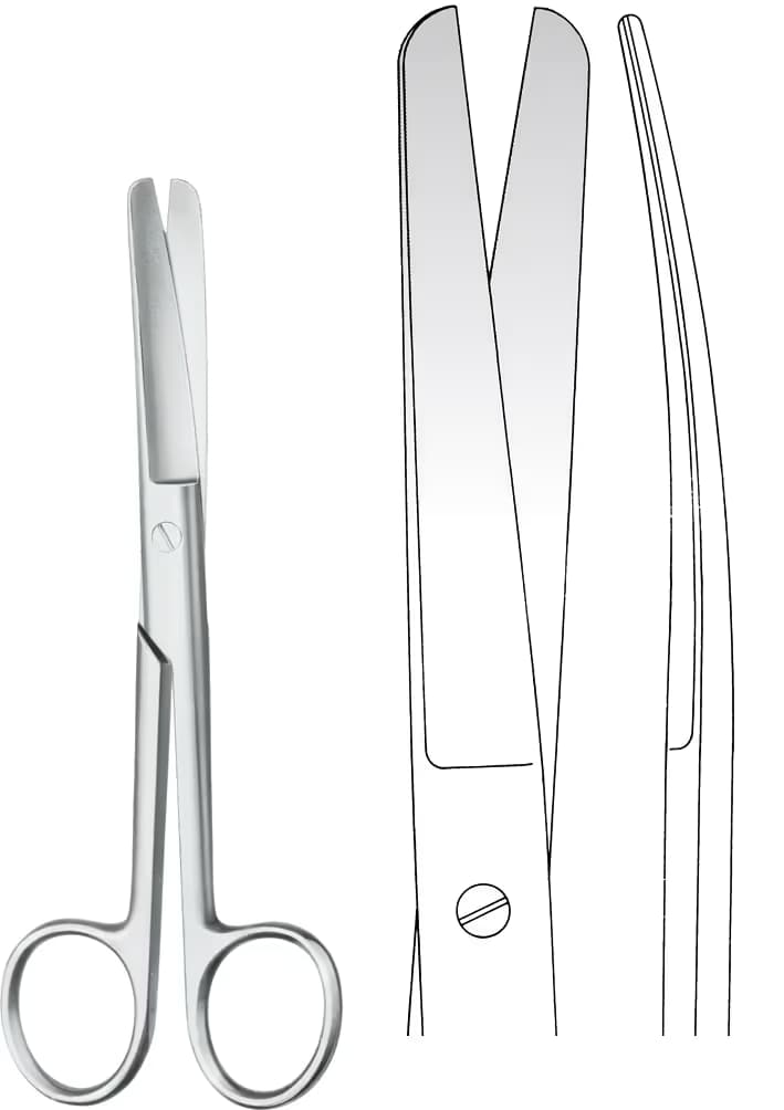 MAKAS STANDART 185MM K/K EĞRİ