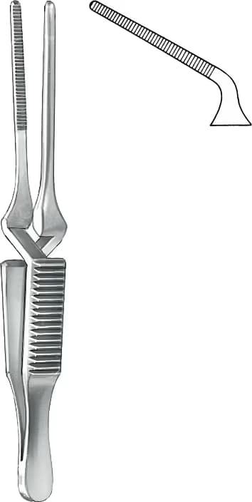 BULLDOG KLEMP DEBAKEY DIETRICH 50mm 20mm EĞRİ