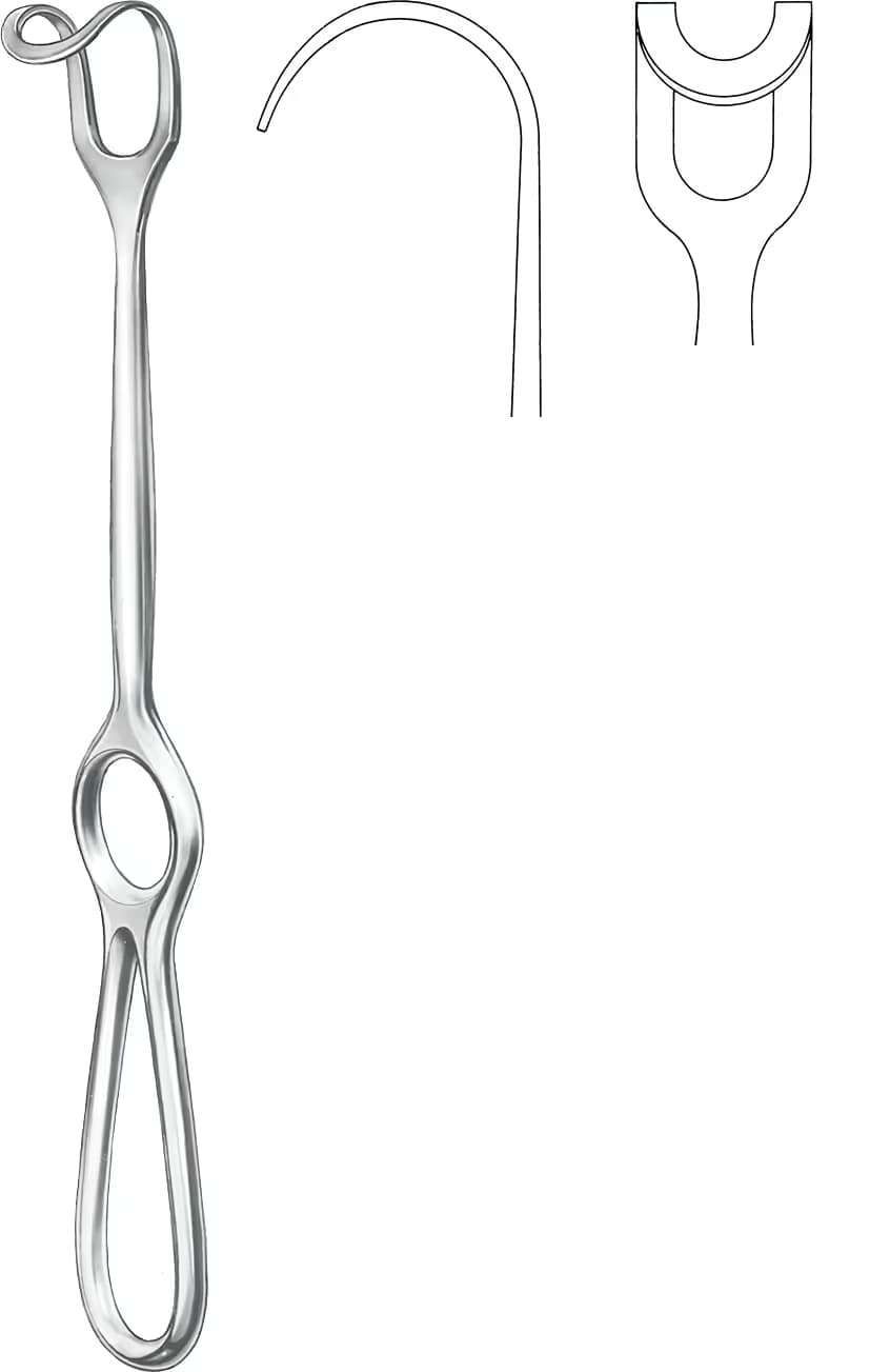 MIDDELDORPF ÇENE EKARTÖRÜ 21,5cm 14x17mm