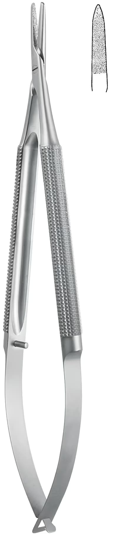 Portegü Mikro kilitsiz yuvarlak sap 2,0mm 25cm düz
