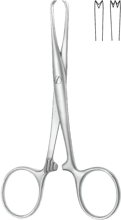 DOKU KLEMPİ CHAPUT 2X3 DİŞLİ 12,5CM