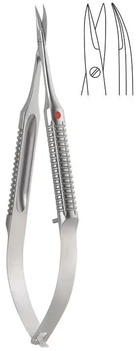 MIKRO MAKAS YUVARLAK SAP 12CM S/S EĞRİ