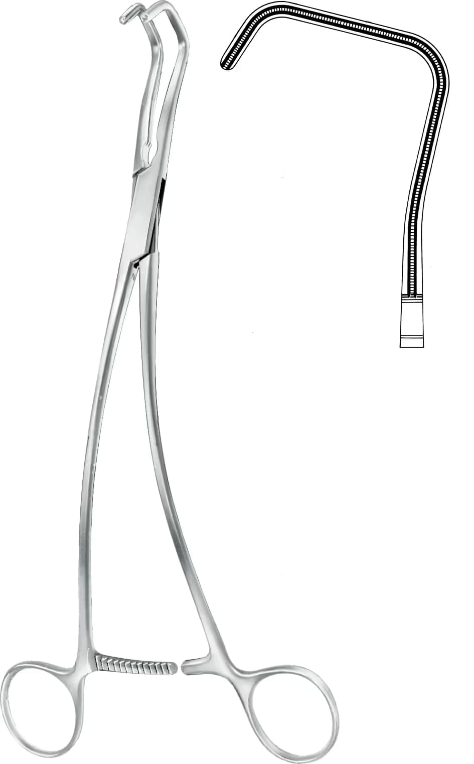 ATRAVMATIK KLEMP UROTANGENTİAL 26CM