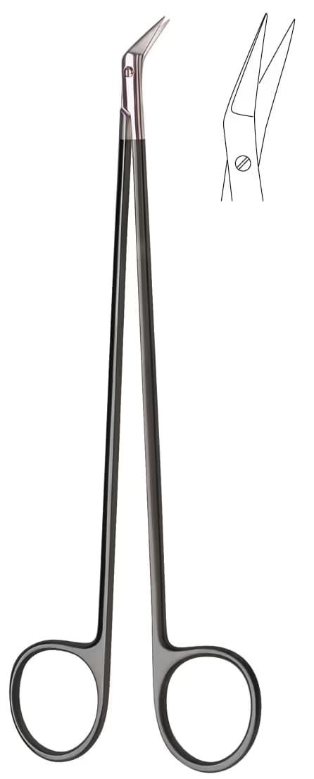 MAKAS DIETRICH TIRTIKLI AĞIZ 18,5CM 10MM 25DERECE