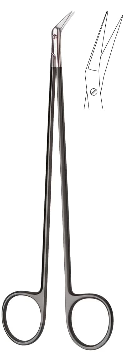 MAKAS DIETRICH TIRTIKLI AĞIZ 18,5CM 15MM 25DERECE