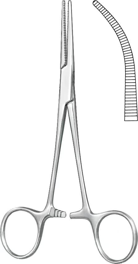 HEMOSTATİK KLEMP PEAN NIPPON 14CM EĞRİ