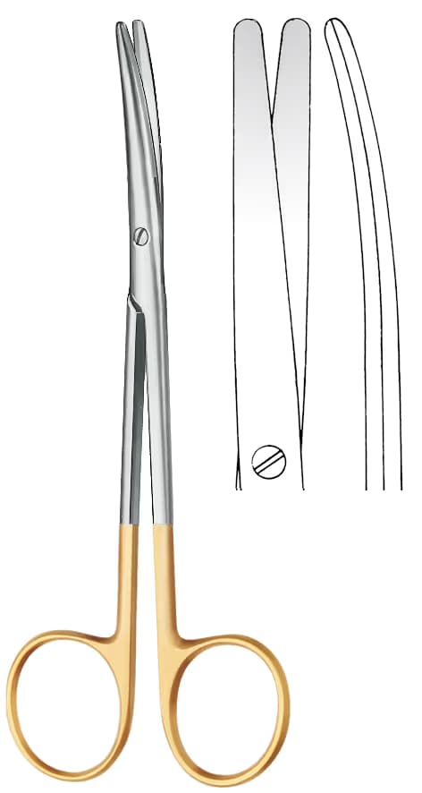 TC MAKAS METZENBAUM 14,5CM EĞRİ