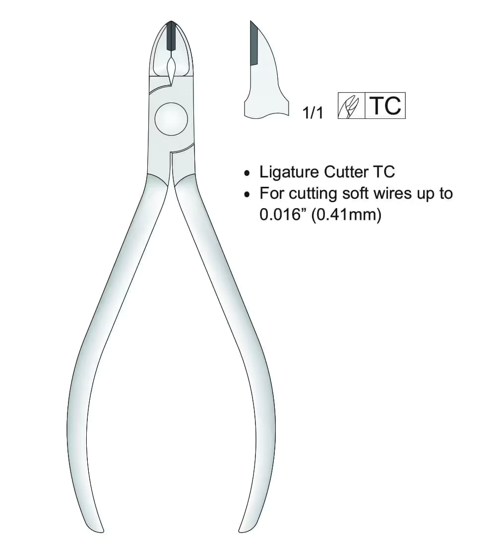 Tc Ligatür Kesici 130Mm