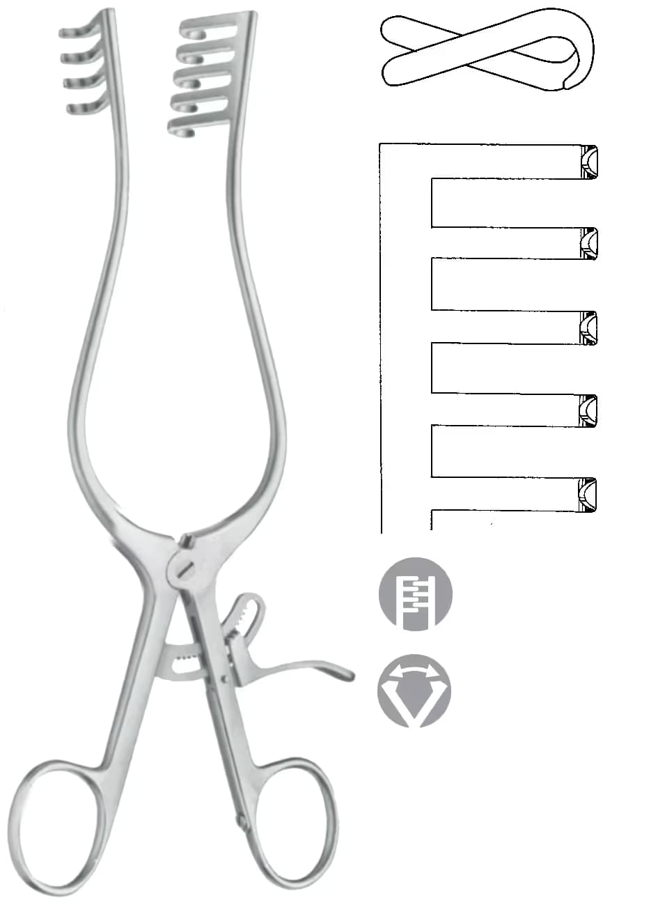 OTOMATİK EKARTÖR TRAVERS 4X5 KÜNT 21,5CM