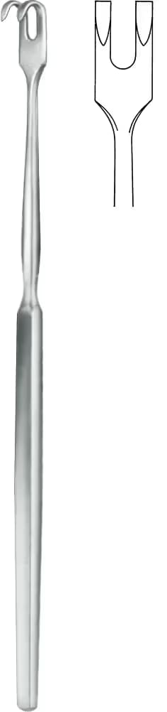 KANCA 16,5CM 2DISLI KESKİN