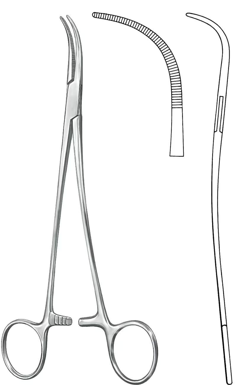 DİSEKSİYON KLEMP OVERHOLT-S 21,5CM