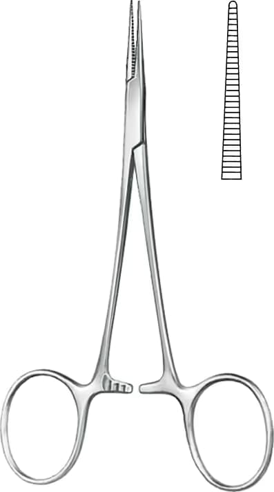 HALSTED MOSKUTO KLEMP 12CM DÜZ.