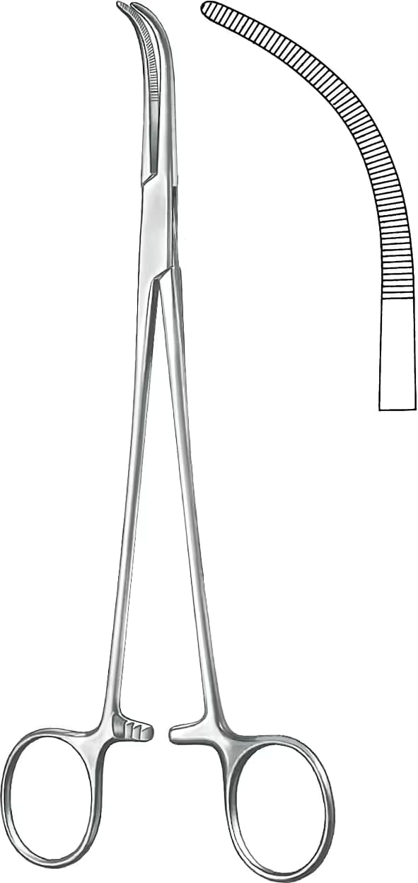 DİSEKSİYON KLEMP OVERHOLT-GEISSENDORF FIG.6 27CM