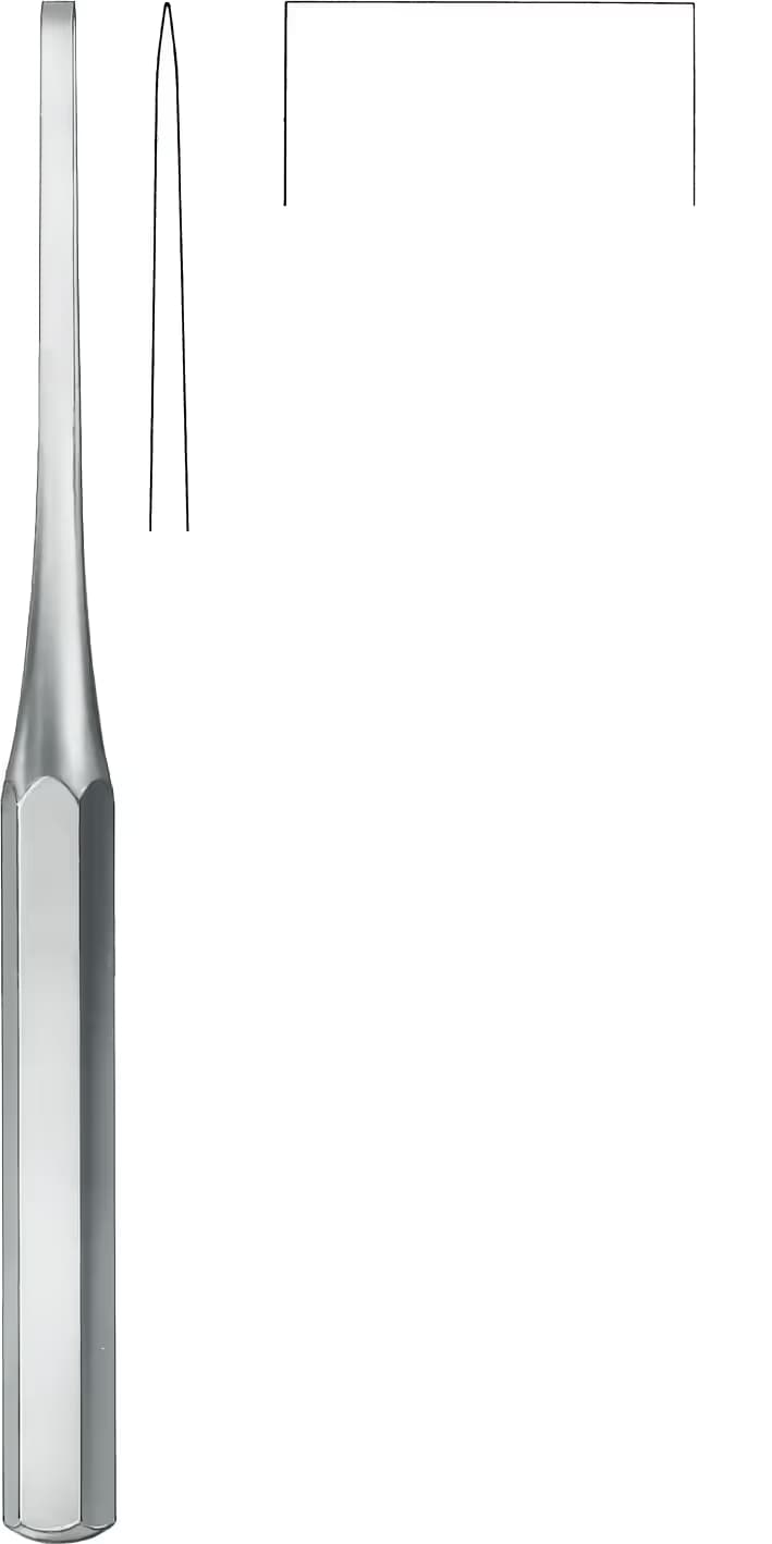 OSTEOTOM HIBBS DÜZ 24,5cm 32MM
