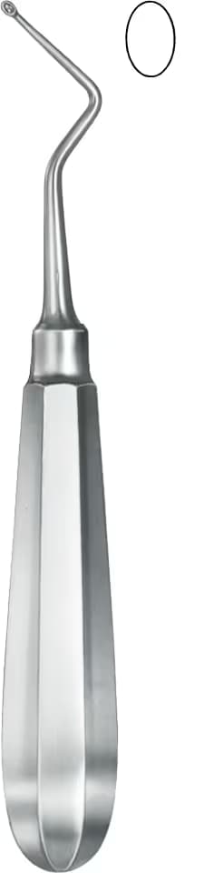 KEMIK KURETI Modell USA sola açılı 16,5cm f.5