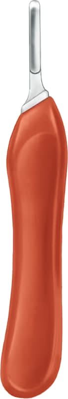 BİSTURİ SAPI PLASTİK SAPLI 12,5cm N:3
