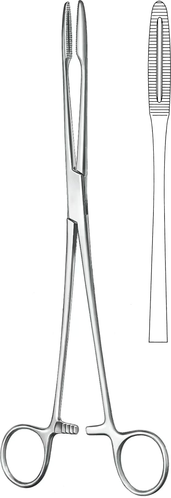 SPANÇ VE TEMİZLİK KLEMPİ GROSS-MAIER 25CM DÜZ