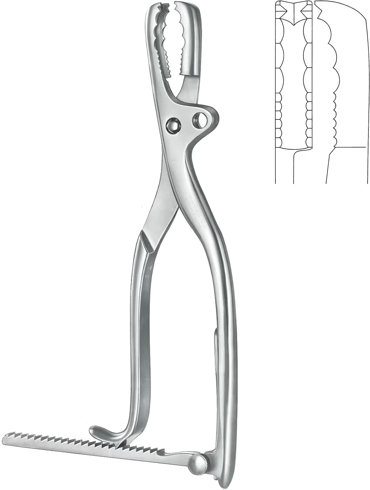 KEMİK KLEMPİ FARABEUF LAMBOTTE 26cm 11mm