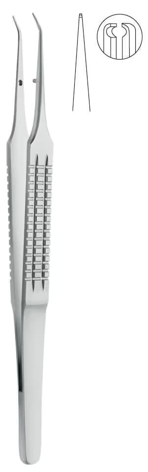 PENSET MİKRO DÜZ SAP 18CM 0,40MM PIERSE DÜZ