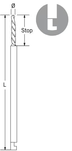 matkap ucu 1,1x7x50mm
