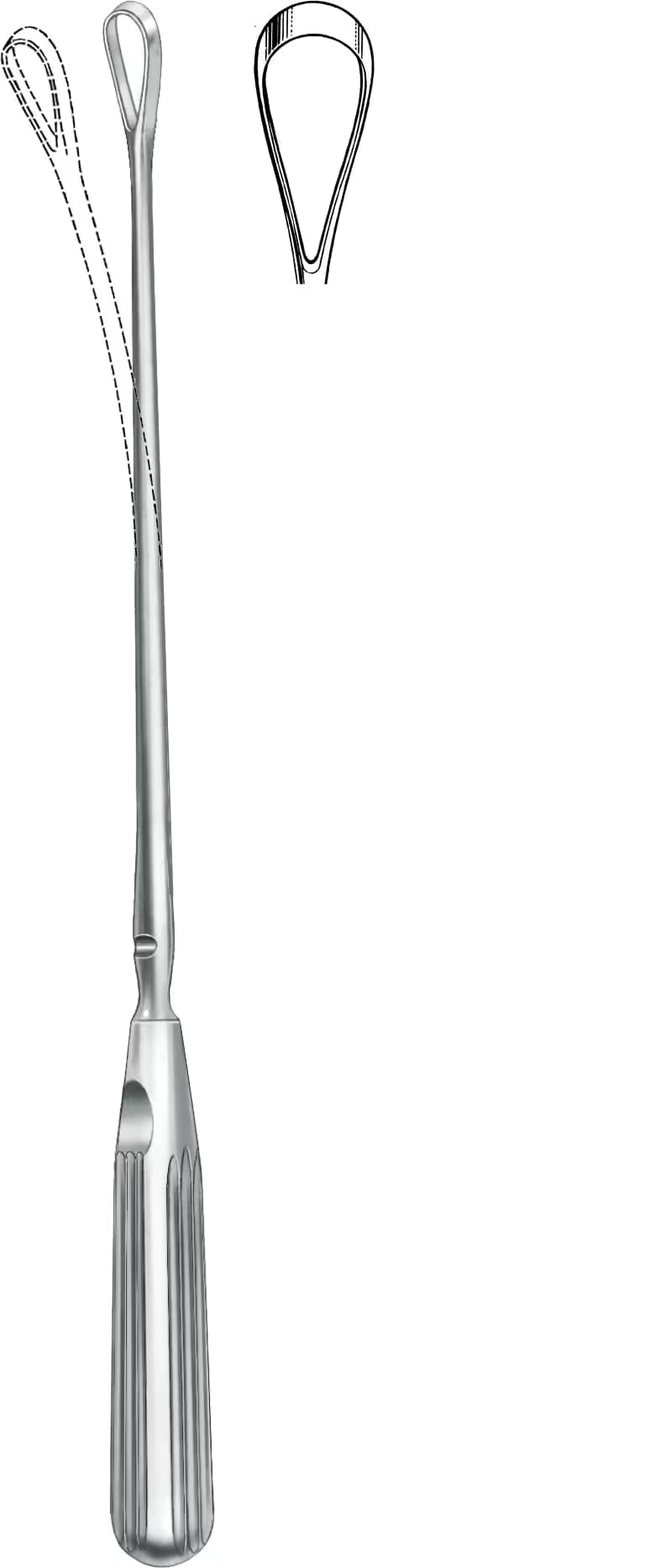 UTERIN KÜRET SIMS 25,5CM 12,0mm KÜNT