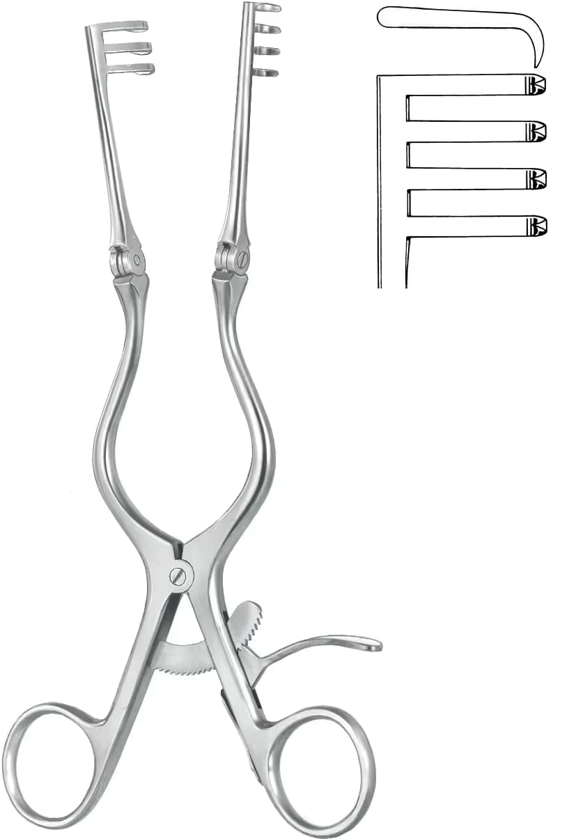 OTOMATIK EKARTOR ADSON 3X4 SIVRI 21CM