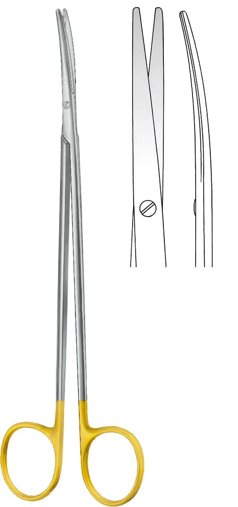 TC MAKAS TOENNIS ADSON İNCE EĞRİ 17CM