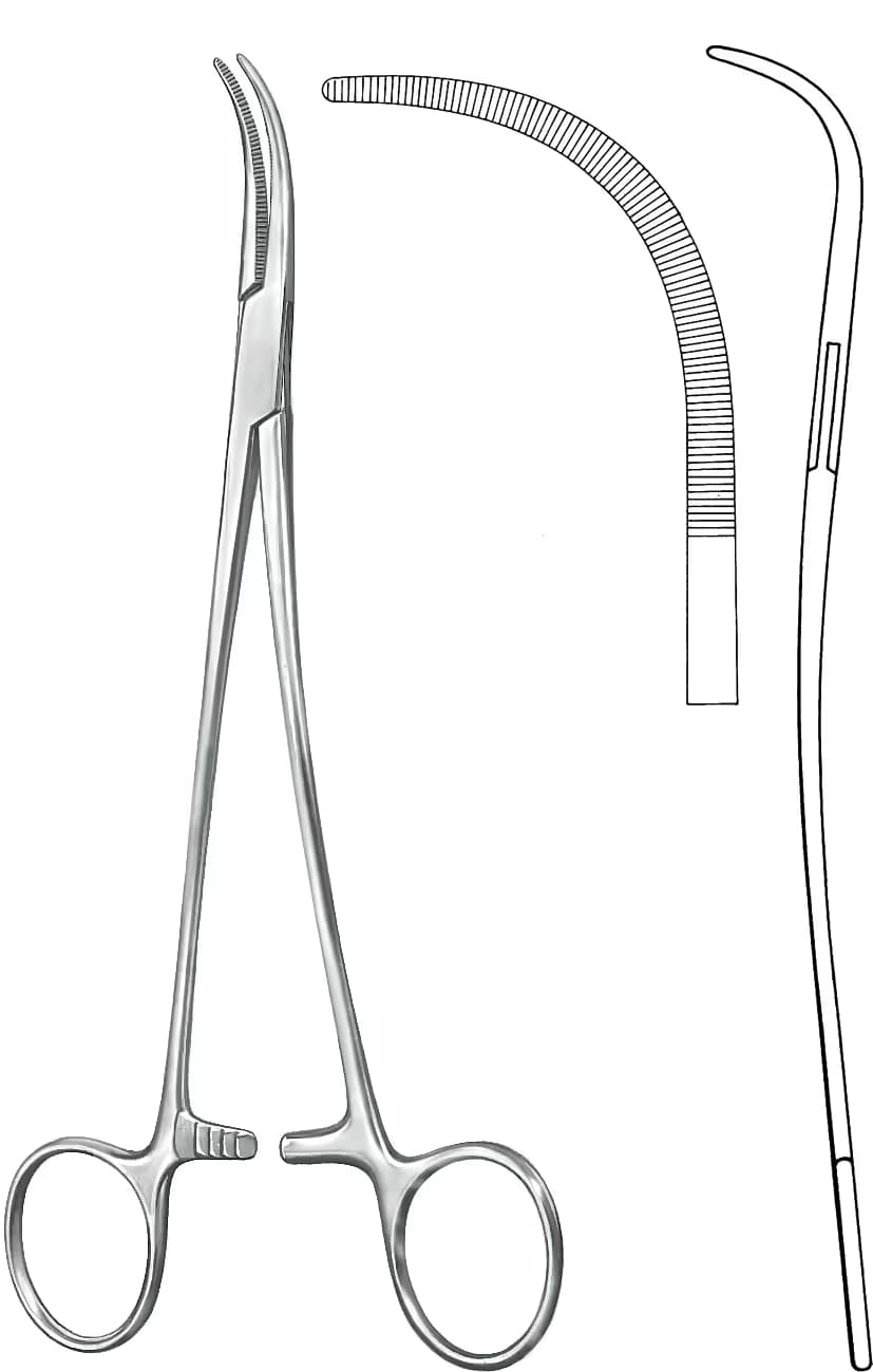 DİSEKSİYON KLEMP OVERHOLT-S 24,5CM